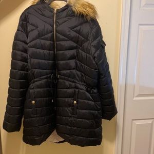 Jessica Simpson 3x Heavy duty fur coat